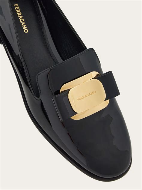 fur ferragamo loafers|ferragamo platform loafers.